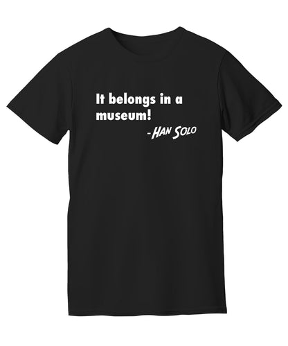 "It Belongs in a Museum" T-Shirt-Large beauty shot