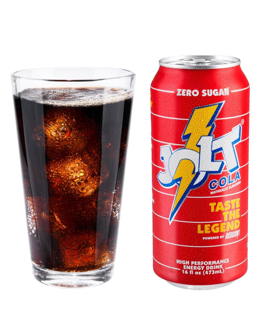Jolt Cola Energy Drink beauty shot