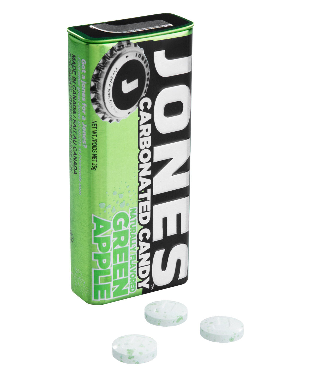 Jones Soda Candy-Green Apple beauty shot