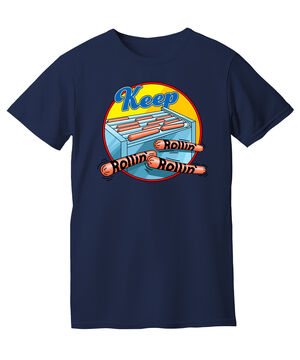 Rollin', Rollin', Rollin' T-Shirt-Medium beauty shot