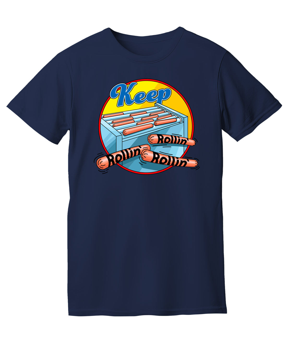 Rollin', Rollin', Rollin' T-Shirt-Small beauty shot