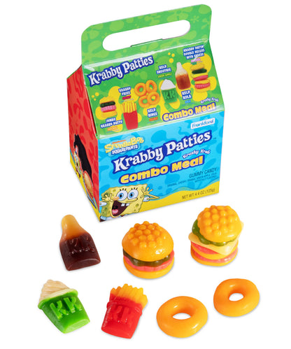 Krabby Patties Combo Meal beauty shot