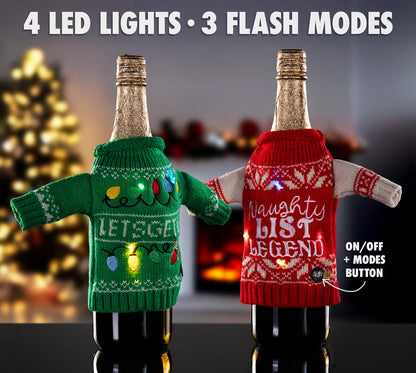 With three flashing modes, you can cycle between humorously illuminating to obnoxiously twinkling. 