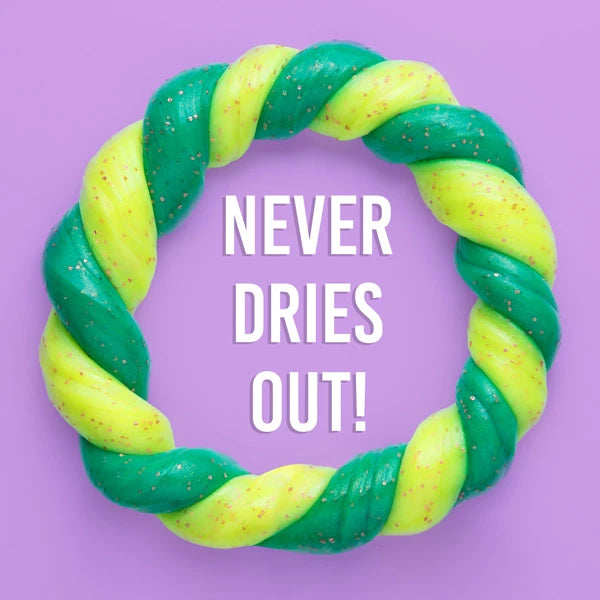 Crazy Aaron's Thinking Putty will never dry out!