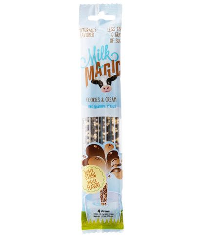 Magic Milk Straws-Cookies &amp; Cream (4-pack) beauty shot