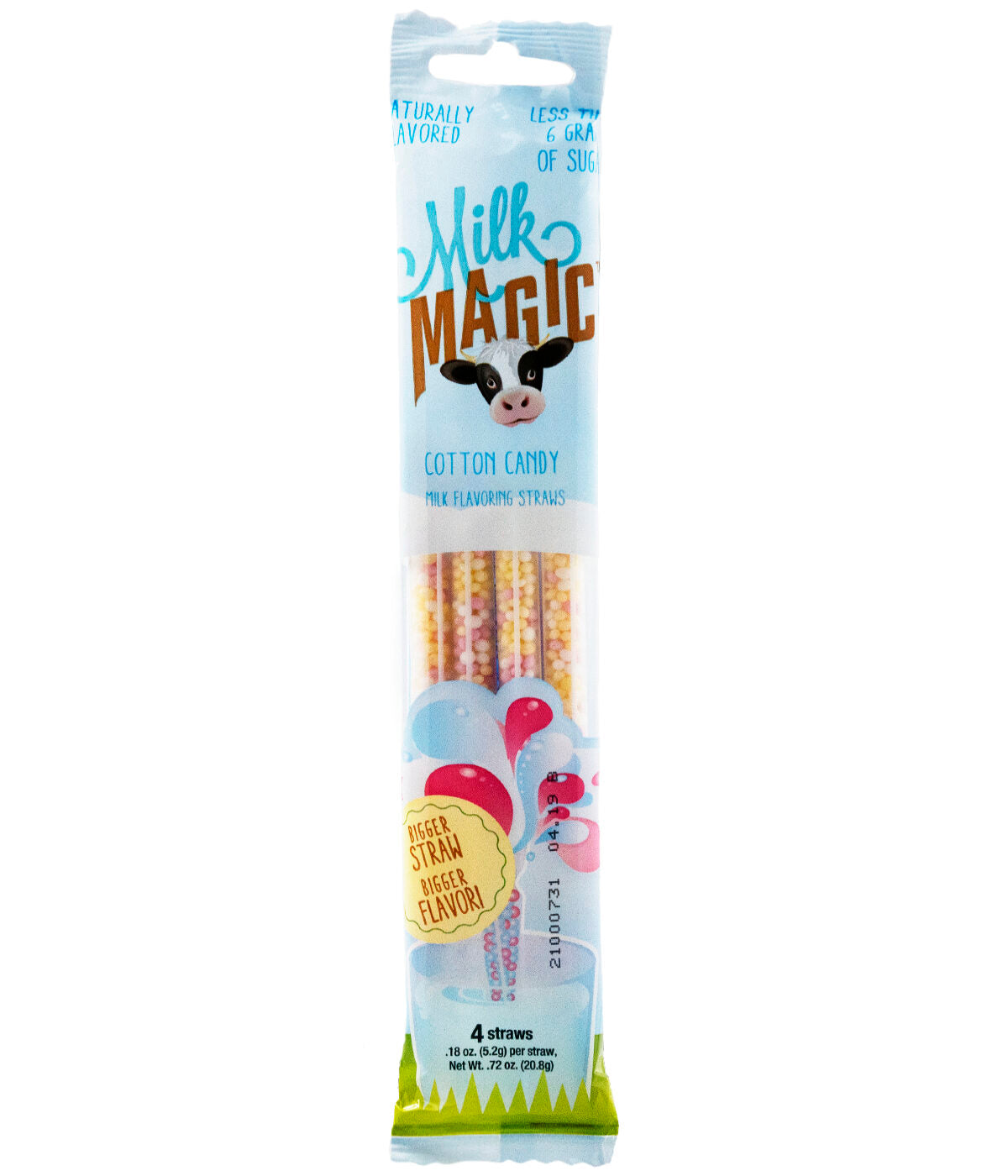 Magic Milk Straws-Cotton Candy (4-pack) beauty shot