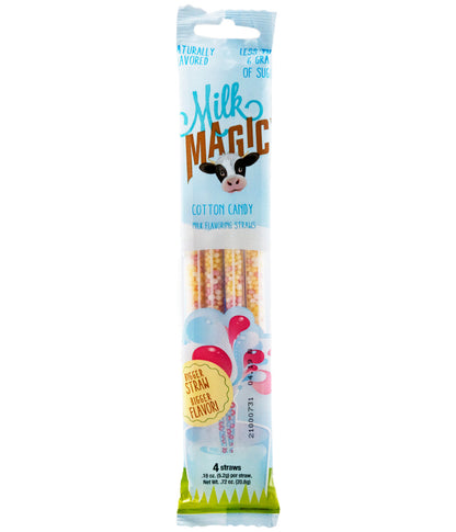Magic Milk Straws-Cotton Candy (4-pack) beauty shot