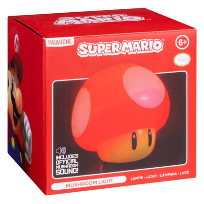 This officially licensed tabletop light plays the iconic 'Power Up' sound every time you press it.