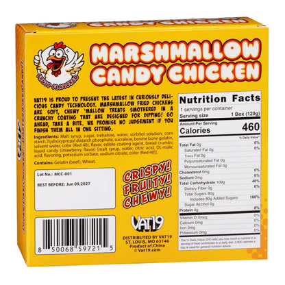 Don’t stop at "winner winner chicken dinner" when you can have a full-blown chicken dessert!