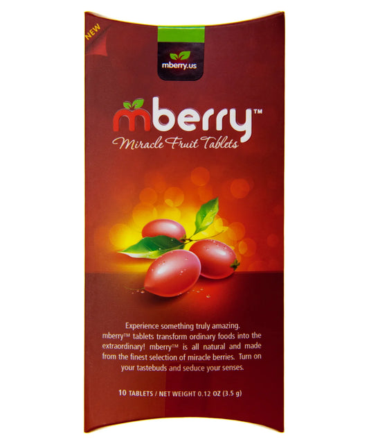 Miracle Berry Fruit Tablets beauty shot