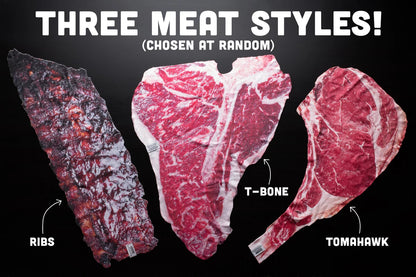 We receive Meat Sweat Towels in an assortment, so we must sell them randomly. You'll receive one of the styles pictured.