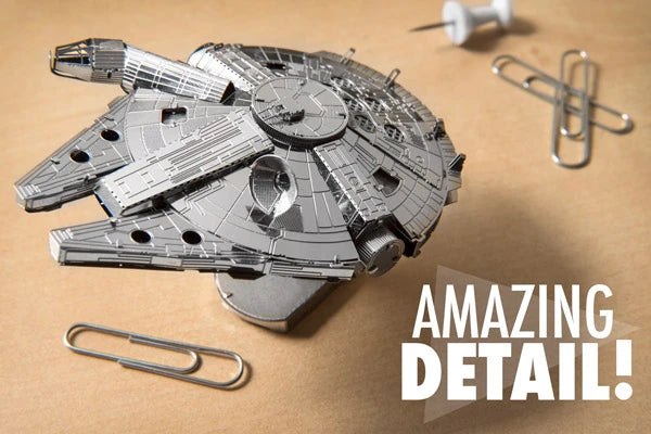 Despite their small size, Metal Earth Star Wars Models are bursting with detail.