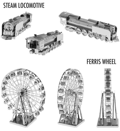 Steam Locomotive and Ferris Wheel Metal Works.