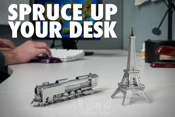 Add a large helping of &quot;where did you get that awesome looking metal sculpture&quot; to any room with Metal Works.