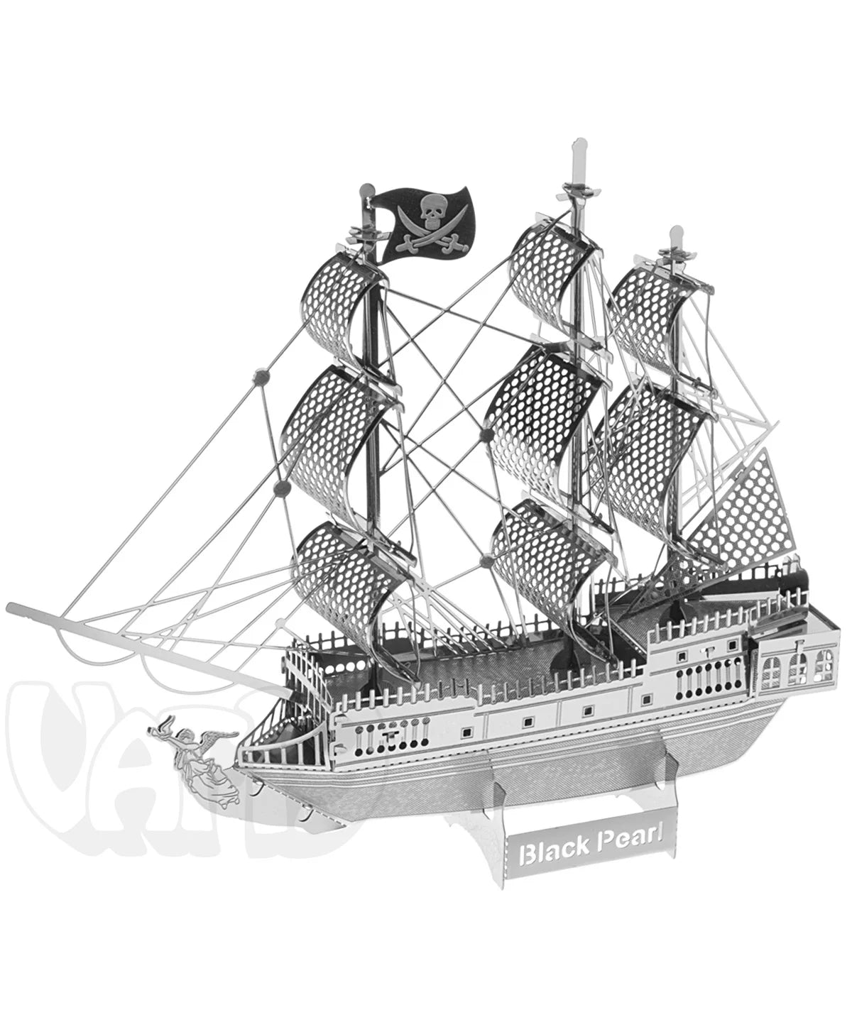 Metal Works Models-Black Pearl Ship beauty shot