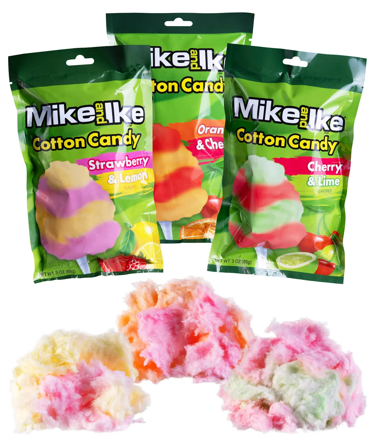 Mike &amp; Ike Cotton Candy beauty shot