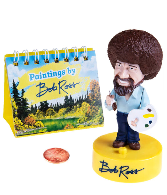 Bob Ross Bobblehead beauty shot