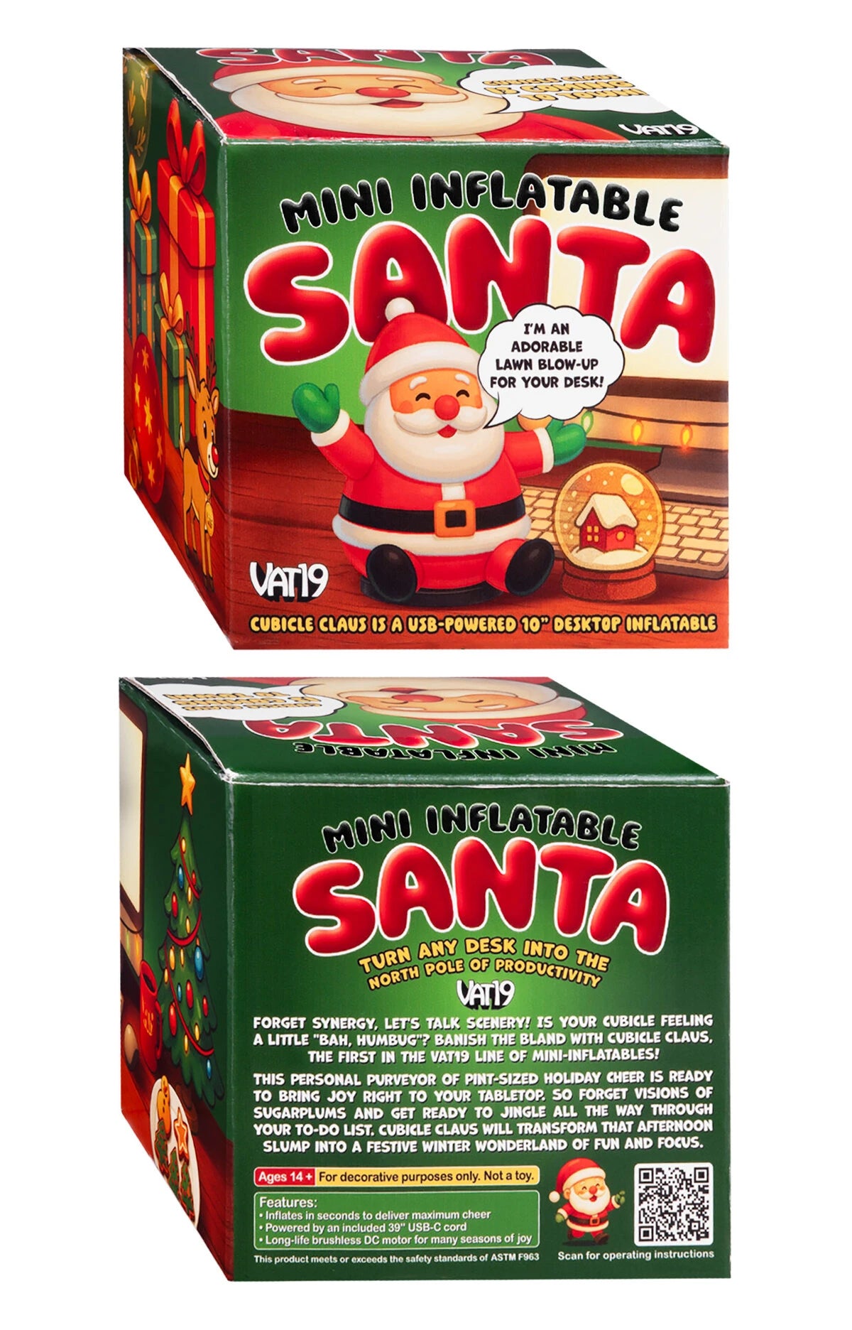 Turn any desk into the North Pole of creativity!