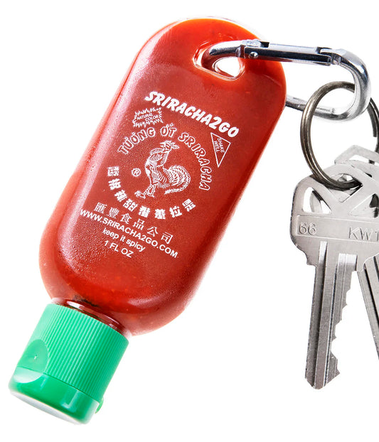 Mini Sriracha Keychain beauty shot