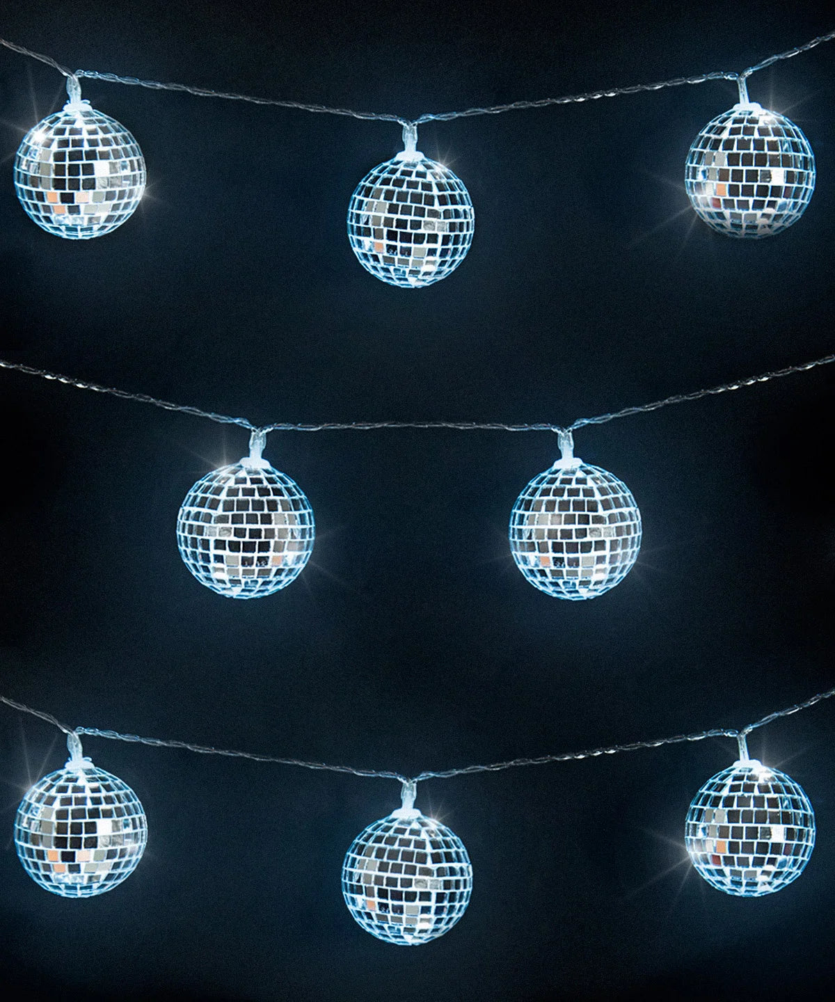 Mirror Ball String Lights beauty shot