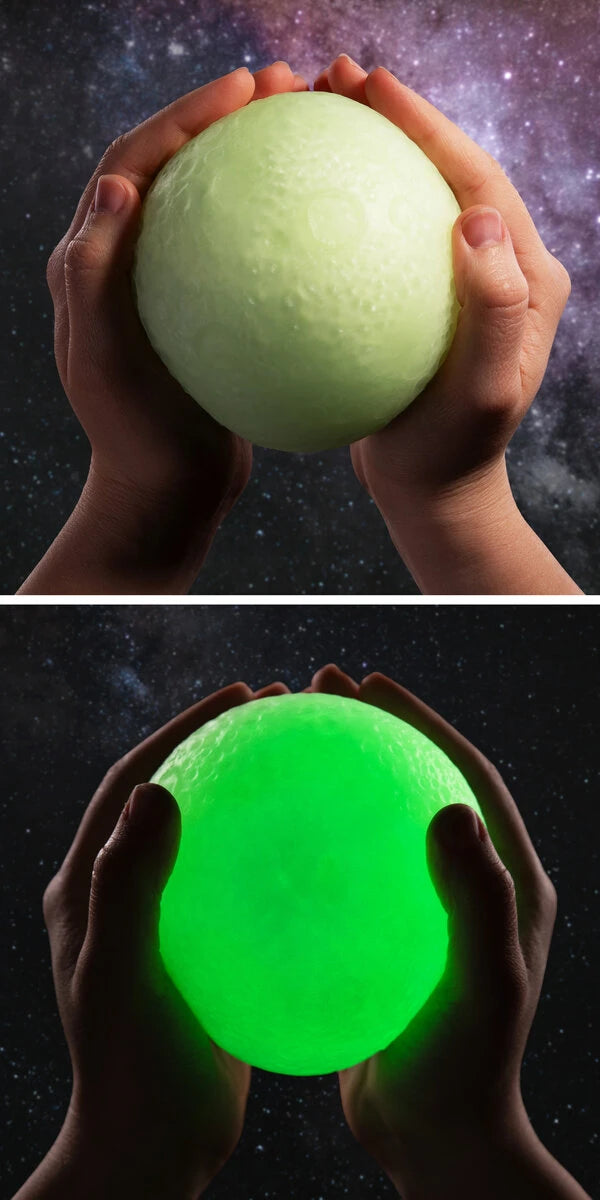 Filled with a foamy, liquid material, this stress ball is uniquely soft and cool to the touch.