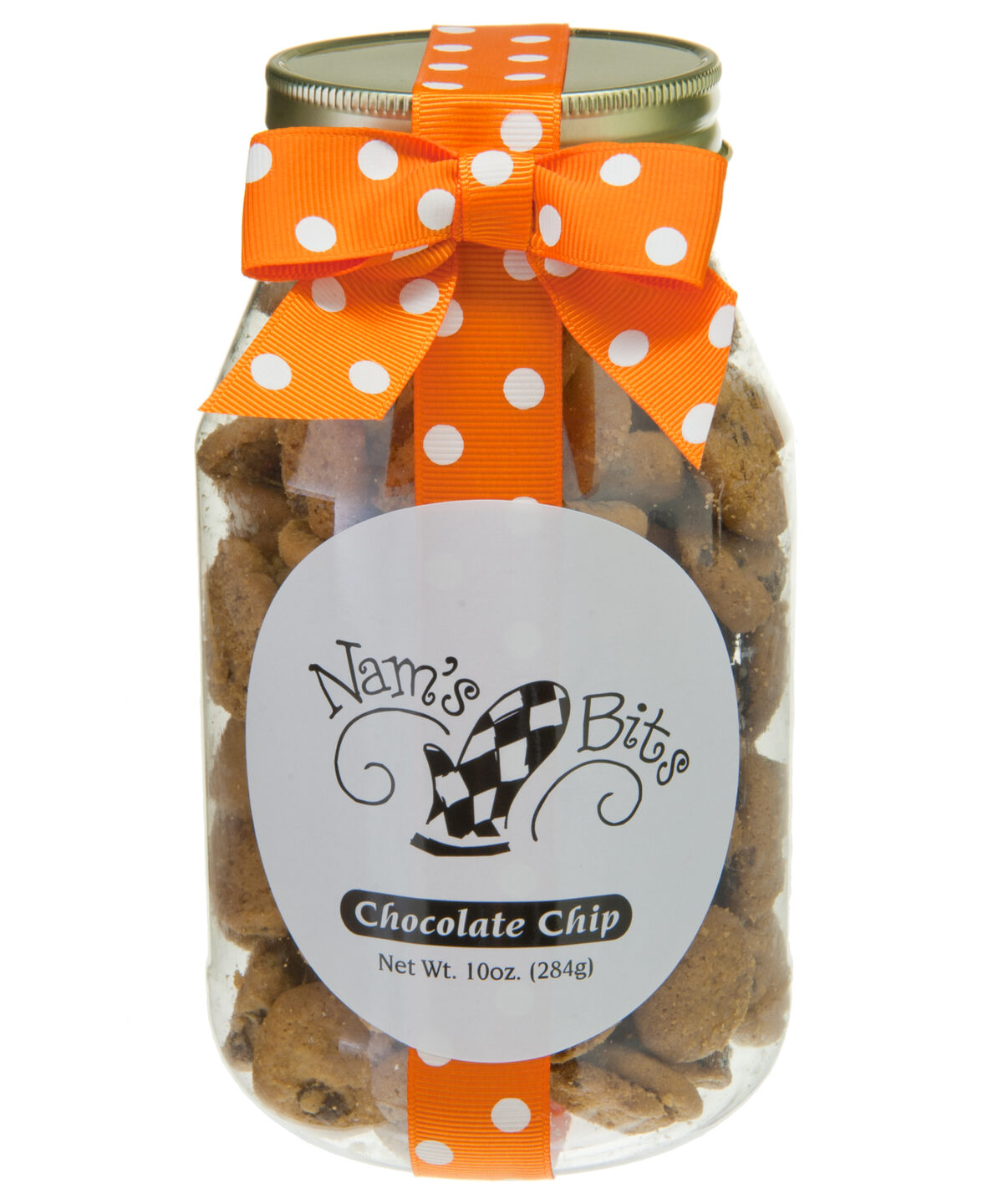 Nam's Bits Cookies-10oz Jar beauty shot