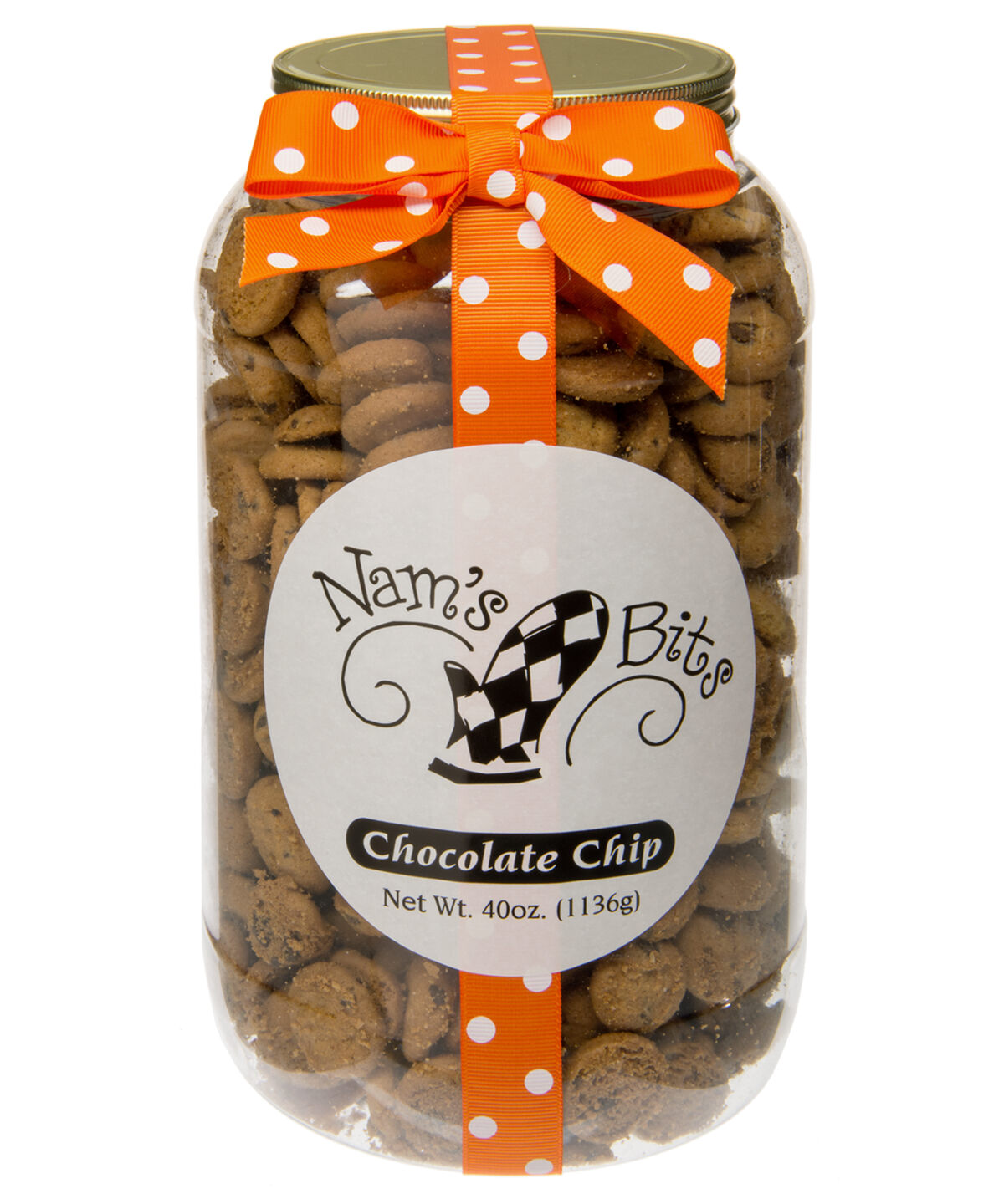 Nam's Bits Cookies-40oz Jar beauty shot