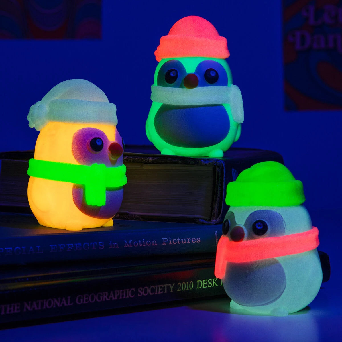 To see this fun fidgeter truly shine, you'll need to turn out the lights.