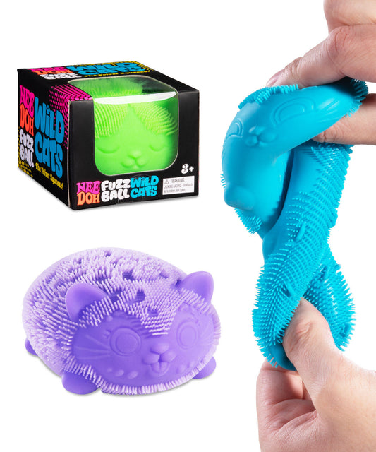 NeeDoh Wild Cats Fuzz Ball beauty shot