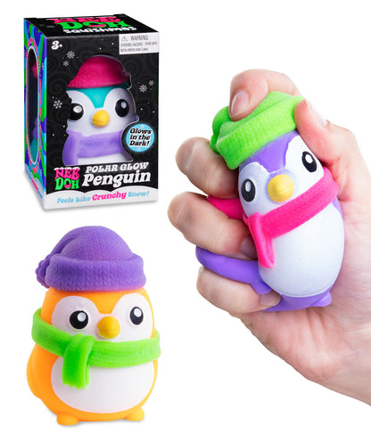 Nee Doh Polar Glow Penguin beauty shot