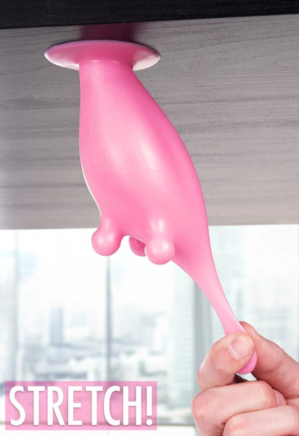 The suction cup also allows you to get creative with your play.