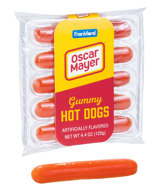 Oscar Mayer Gummy Hot Dog beauty shot