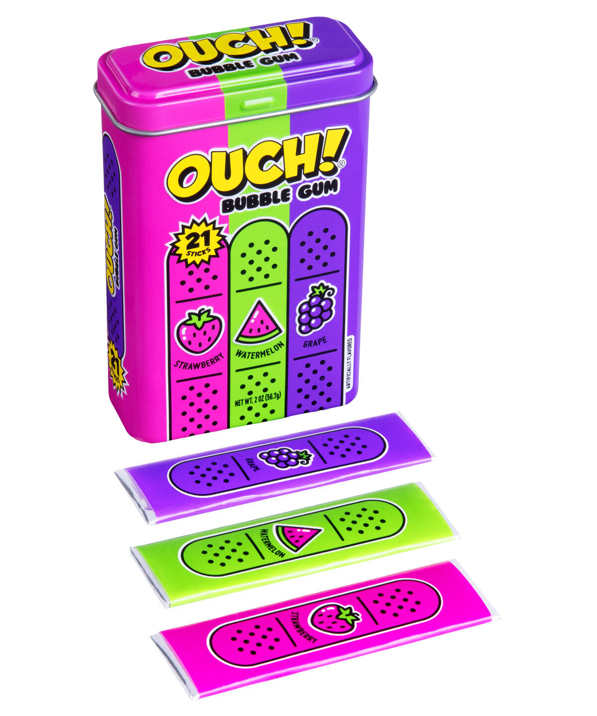 Ouch Bubble Gum beauty shot