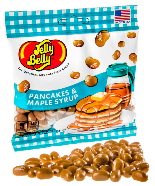 Pancake and Syrup Jelly Beans beauty shot