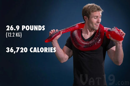 The sheer size of the Party Python will stop even the most aggressive partygoer dead in their tracks.