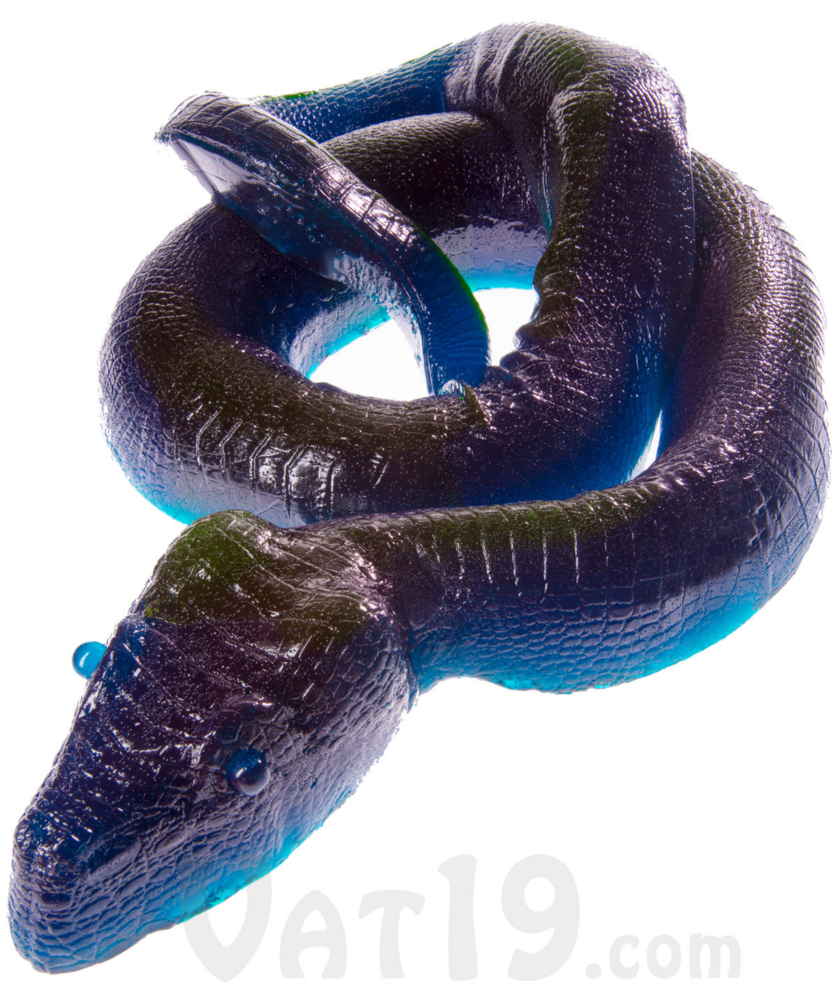 26-Pound Gummy Python-Blue Raspberry &amp; Green Apple beauty shot