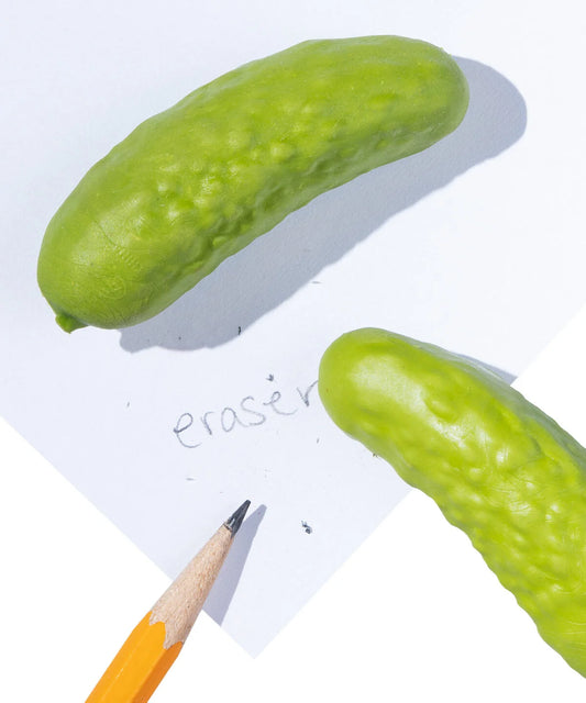 Pickle Erasers beauty shot