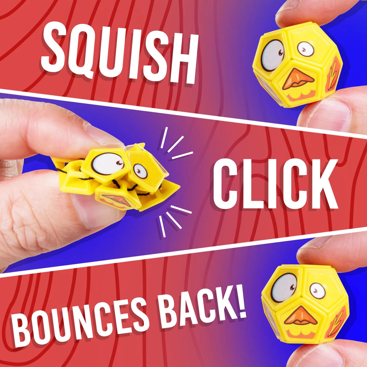 Squish 'em, click 'em, and repeat!