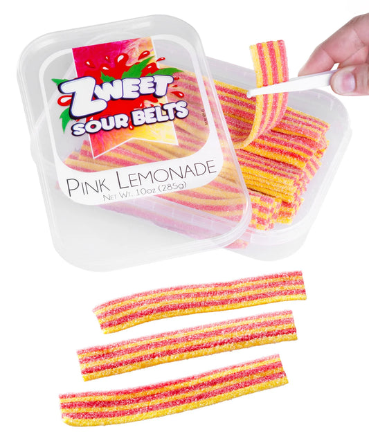 Pink Lemonade Belts beauty shot