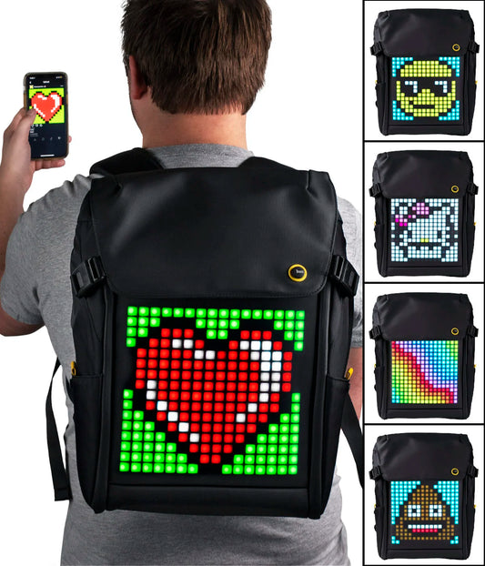 Pixelated Smart Backpack beauty shot