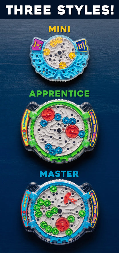 Choose from three increasingly difficult styles!