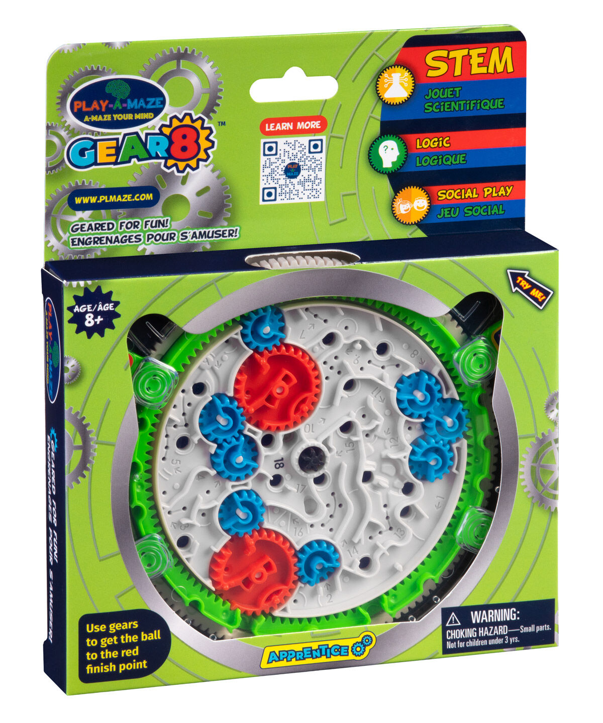 Play-A-Maze Gear8 Puzzle-Apprentice beauty shot