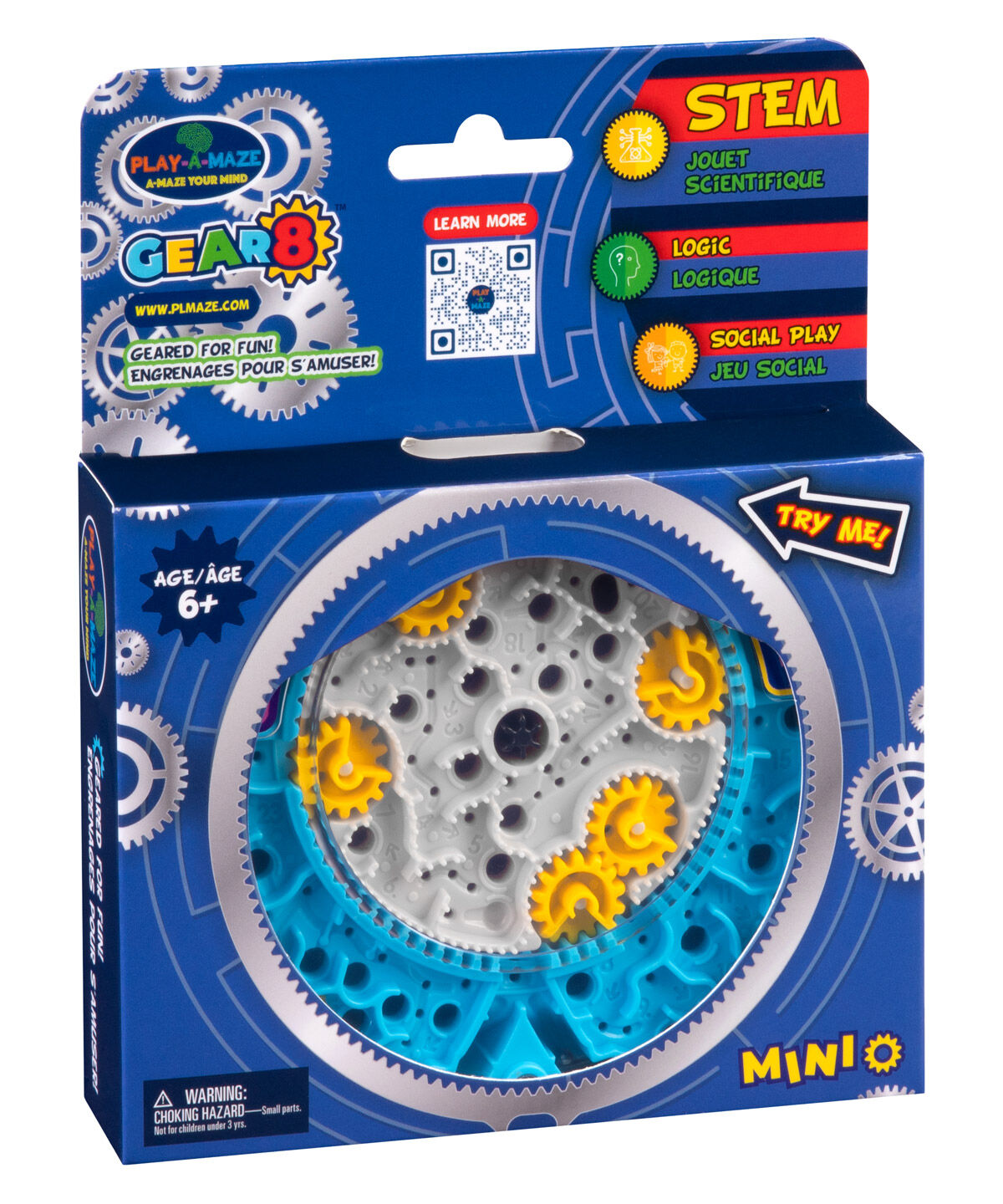 Play-A-Maze Gear8 Puzzle-Mini Puzzle beauty shot