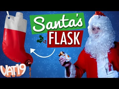 Video for Santa’s Stocking Flask