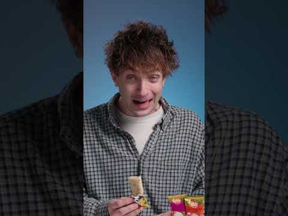 Ariel, Caleb, and Xander try Cookie Dough Bars for the first time!