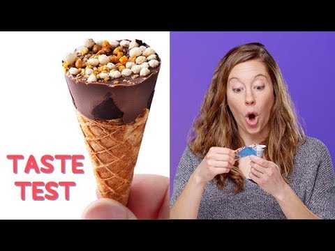 Candy Filled Waffle Cones