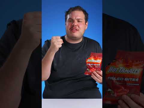 Andy tries the Hot Tamales Licorice Bites for the first time!