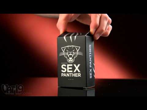Hear the growl when the Sex Panther box is opened!