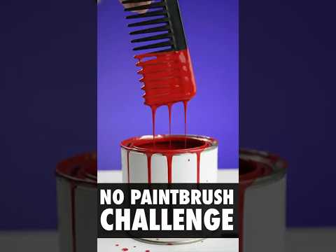 Can You Paint With A Comb?!