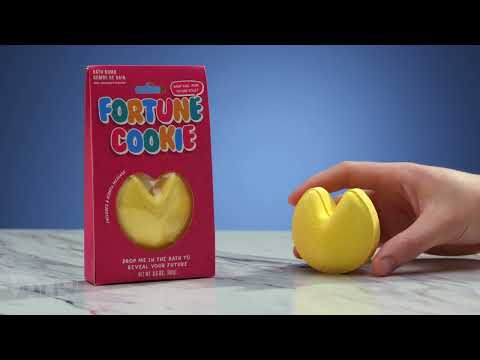 Video for Fortune Cookie Bath Bomb